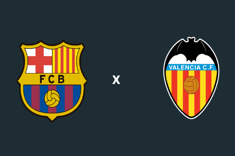 Barcelona e valencia na copa del rey